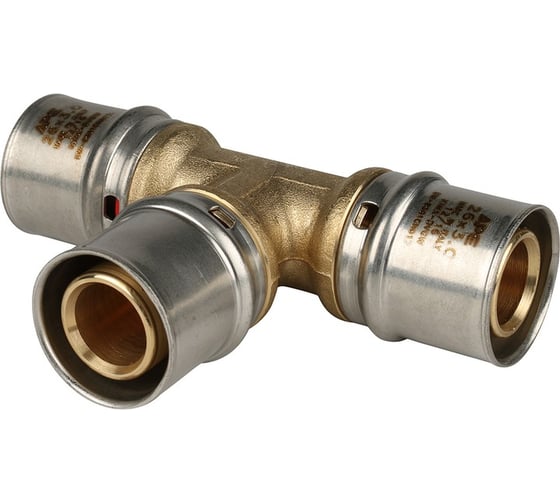 Изображение товара Равнопроходный тройник STOUT 26х26х26 прессовой SFP-0006-262626 RG008S9C1Q3LJA