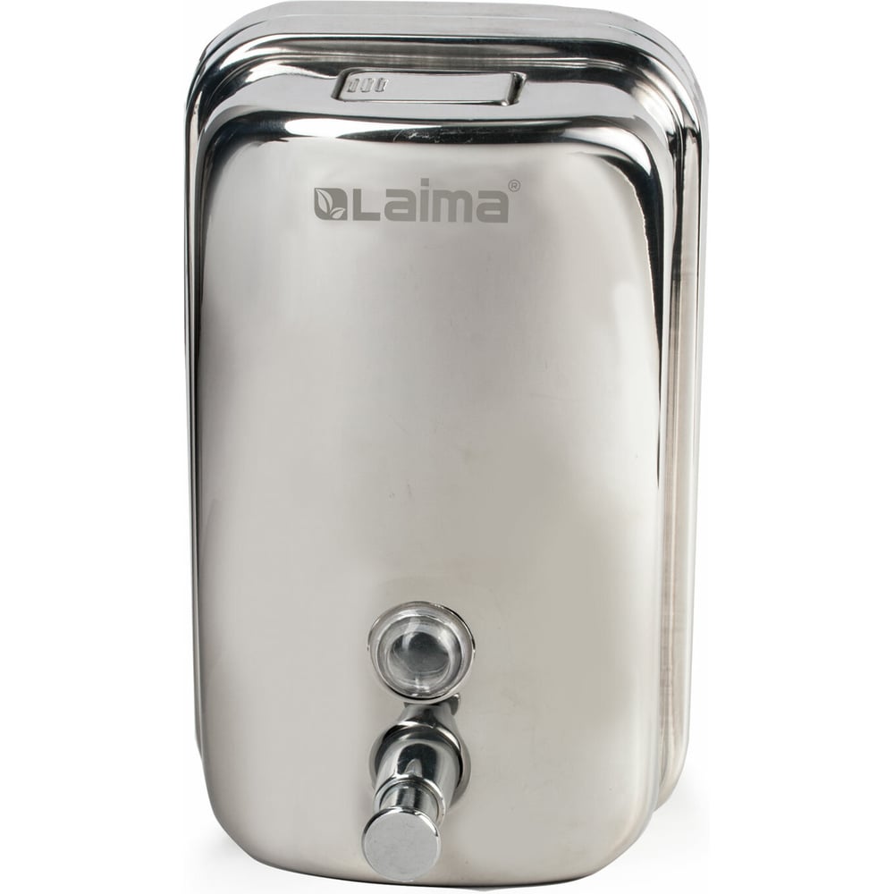 Изображение товара Диспенсер для жидкого мыла ЛАЙМА 1 л из нержавеющей стали Изображение товара Диспенсер для жидкого мыла ЛАЙМА 1 л из нержавеющей стали