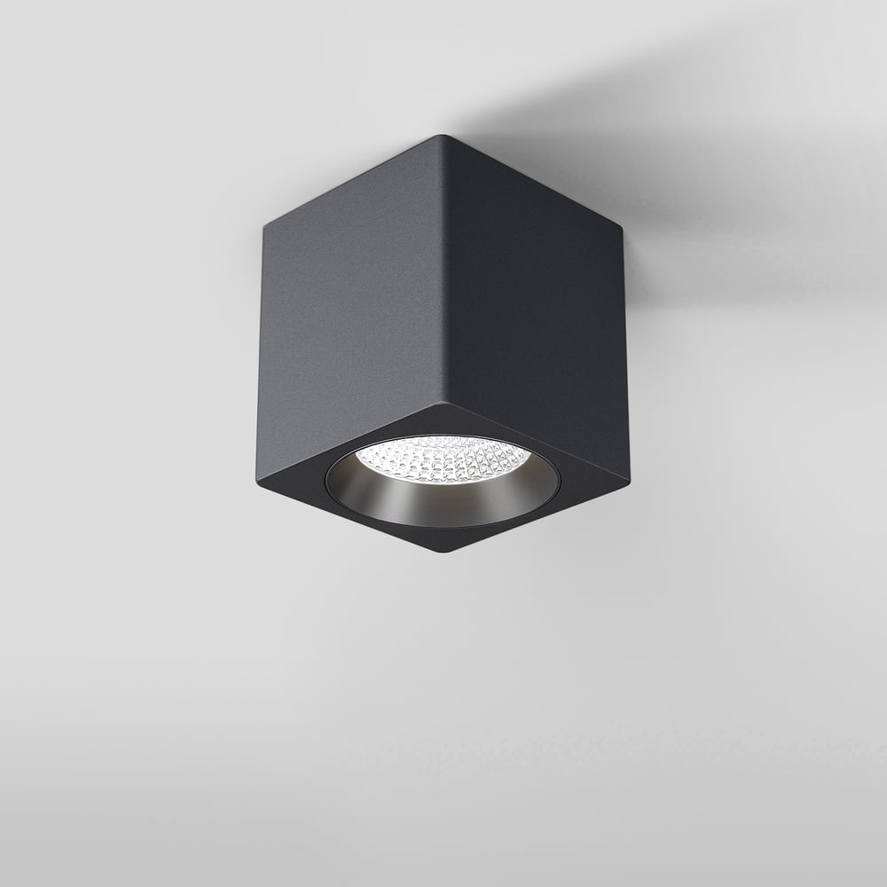 Изображение товара Потолочный светодиодный светильник Elektrostandard matrix 9w 4000к черный