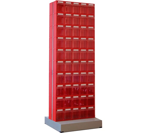 Изображение товара Стойка Стелла-техник двусторонняя напольная (600х380х1650), 406-00-00-10