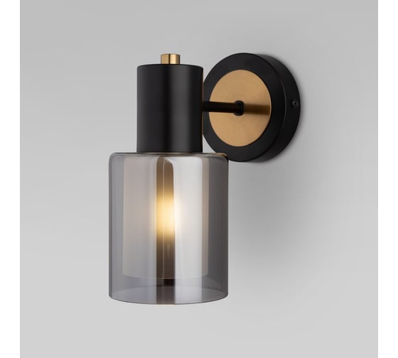 Изображение товара Настенный светильник 70219/1 черный/античная бронза Eurosvet a065298