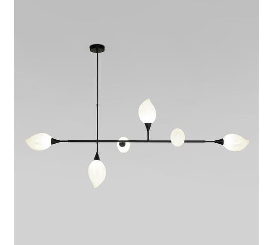 Изображение товара Подвесной светильник Eurosvet с акриловыми плафонами 30188/6 черный a065720