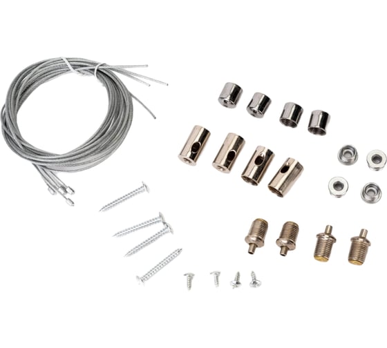 Изображение товара Подвес FERON (соединитель для AL2113) длина 100см, серебро, LD510 21661