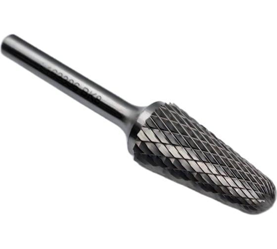 Изображение товара Бор-фреза твердосплавная тип L163306 (коническая с закругленным концом) 16.0 мм, хвостовик 6 мм, двойная насечка TORNERI Т018438
