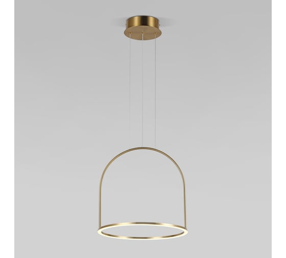 Изображение товара Подвесной светодиодный светильник Eurosvet с регулировкой цветовой температуры и яркости 90322/1 латунь a064959