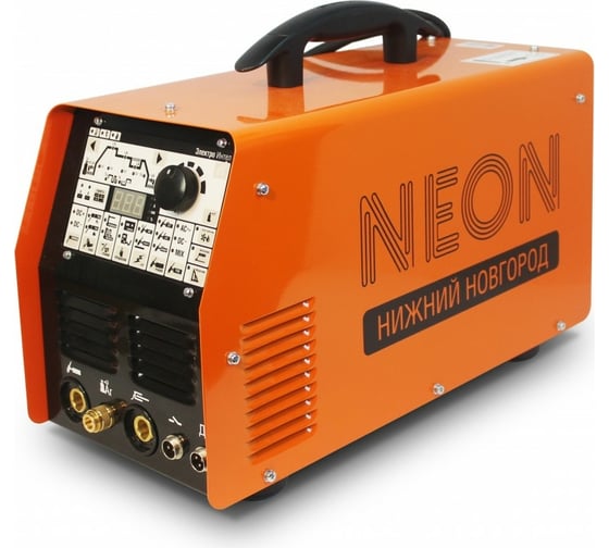 Изображение товара Сварочный аппарат для аргонодуговой сварки NEON ВД 201АД AC/DC,220В, горелка 1898