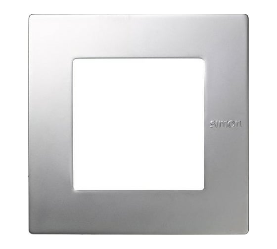 Изображение товара Универсальная рамка Simon, 1 пост, суппорт 1шт, 100х100мм, IP44, IK09, Scudo, Top Im 2705610-033