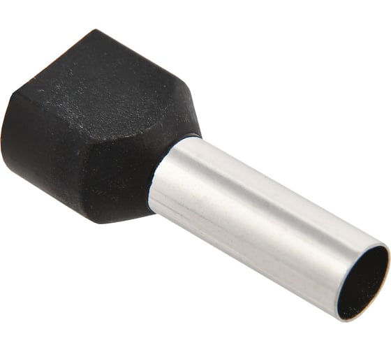 Изображение товара Наконечник IEK ншви2 6,0-14 черный 20штук/упаковка UTE10-4-D6-0-100