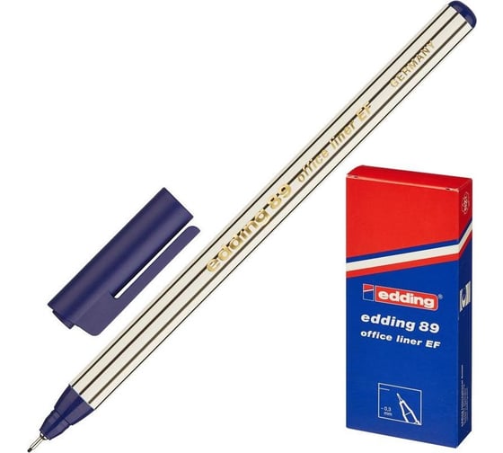 Изображение товара Линер EDDING e-89003 0.3 мм, синий 42832
