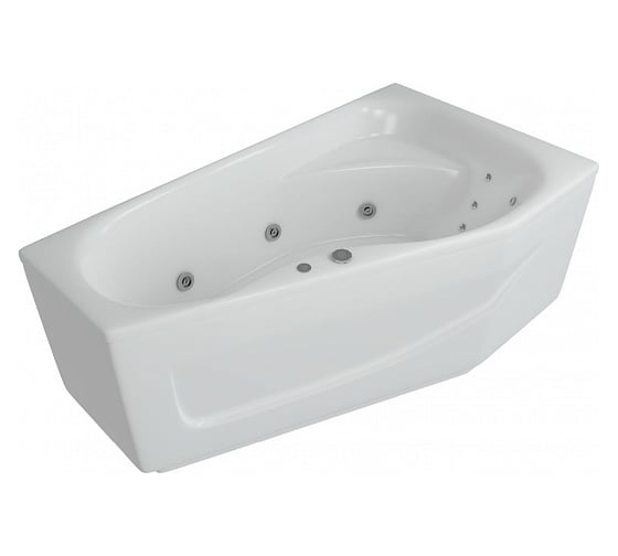 Изображение товара Асимметричная ванна AQUATEK Медея вклеенный каркас MED180-0000038 00000001146