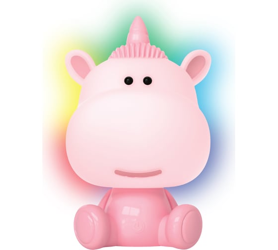 Изображение товара Аккумуляторный детский ночник для сна ФОТОН Единорожка, розовый 25390