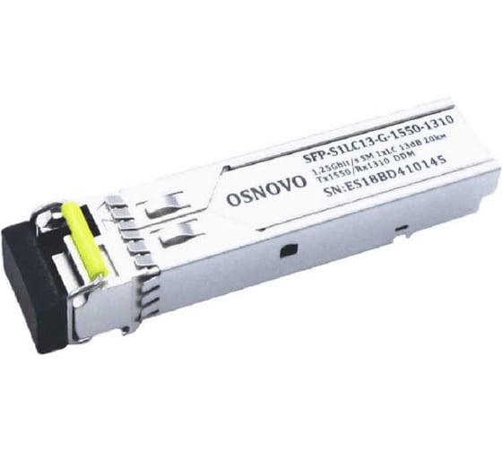 Изображение товара Оптический SFP модуль OSNOVO SFP-S1LC13-G-1550-1310 sct1205