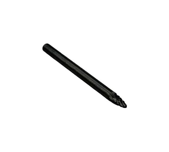 Изображение товара Бор-фреза твердосплавная тип F030603 (сфероконическая) 3.0 мм, хвостовик 3 мм, двойная насечка TORNERI Т018403