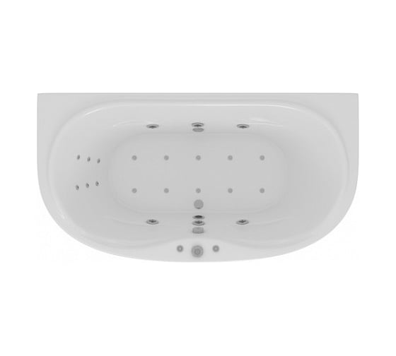 Изображение товара Асимметричная ванна AQUATEK Мелисса вклеенный каркас MEL180-0000031 00000001246