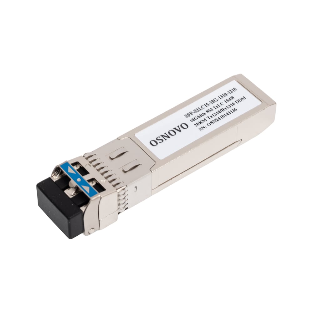Изображение товара Оптический SFP модуль OSNOVO SFP-S2LC15-10G-1310-1310 10G