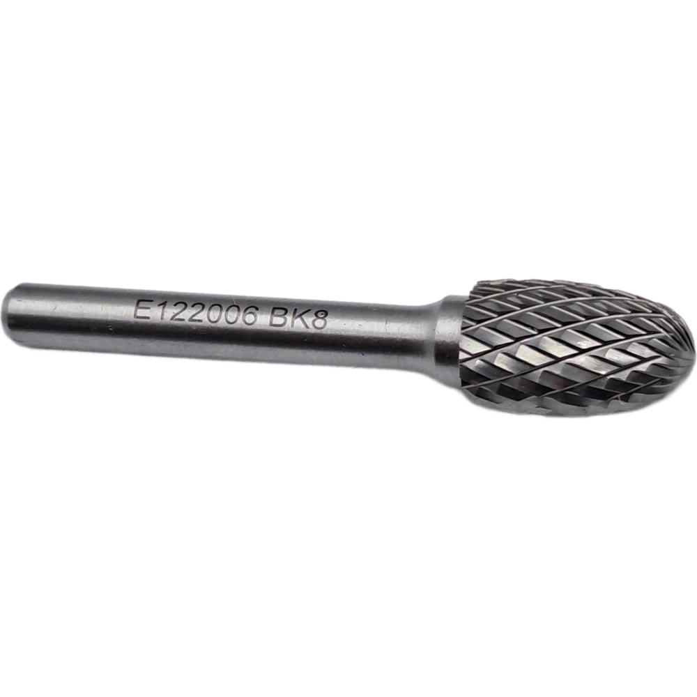 Изображение товара Твердосплавная овальная бор-фреза TORNERI 12 мм хвостовик 6 мм