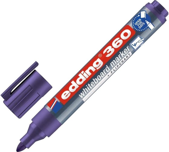 Изображение товара Маркер для белых досок EDDING 3608 фиолетовый, 1.5-3 мм 1183292