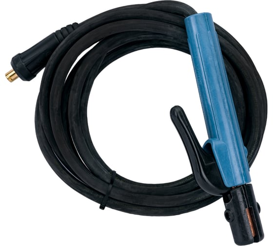 Изображение товара Электрододержатель с кабелем в сборе КГ25 (5 м; 300 А; DX50; сечение 25 мм²; медь) Gigant G-821