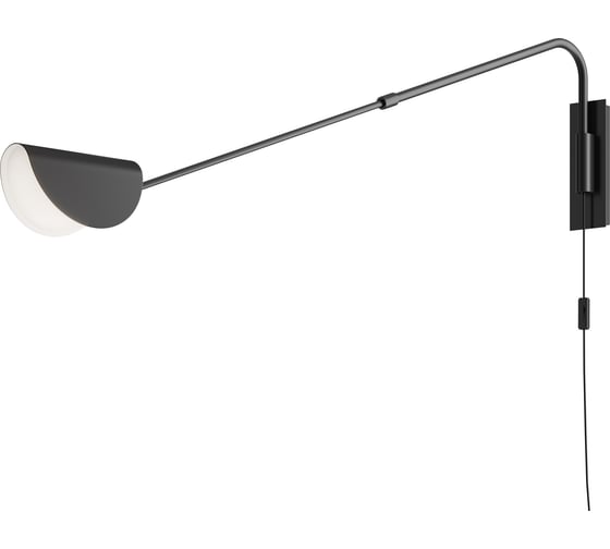 Изображение товара Настенный светильник (бра) MAYTONI mollis 1хg9x28w металл черный MOD126WL-01B1