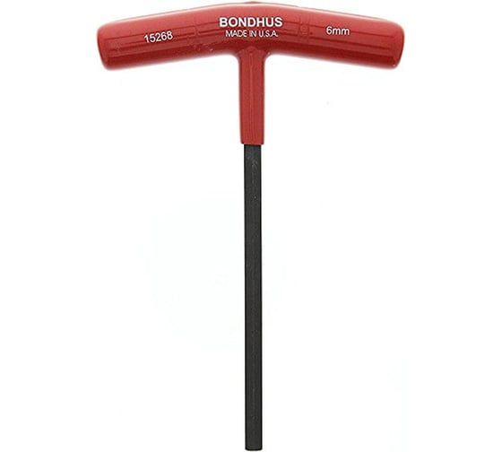 Изображение товара Т-образный ключ BONDHUS 10,0 мм, l=232 мм 13376