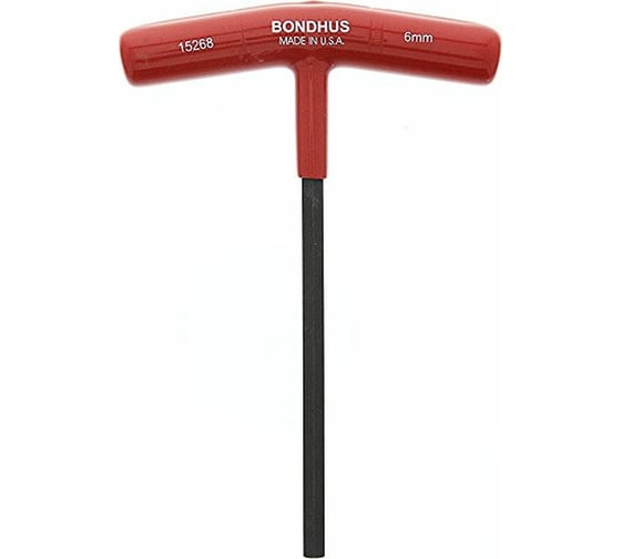 Изображение товара Т-образный ключ BONDHUS 4,0 мм, l=136 мм 13360