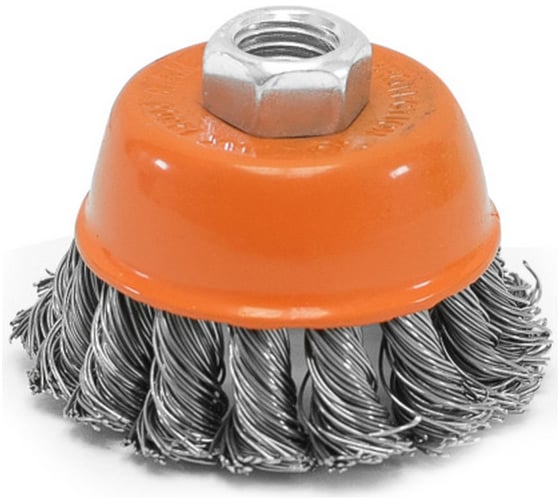 Изображение товара Щетка-крацовка чашка 65 мм, M14, стальная Pobedit 2128065