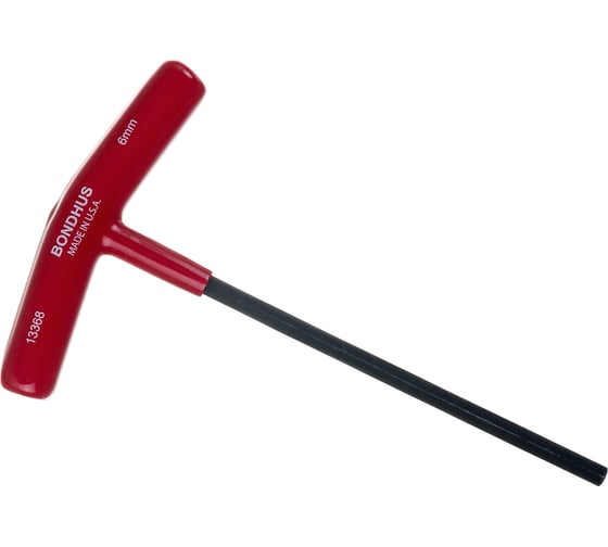 Изображение товара Т-образный ключ BONDHUS 6,0 мм, l=173 мм 13368