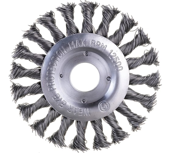 Изображение товара Щетка дисковая жгутовая METAL Standard (115x22.2 мм) D.BOR D22-MS-115-222-050