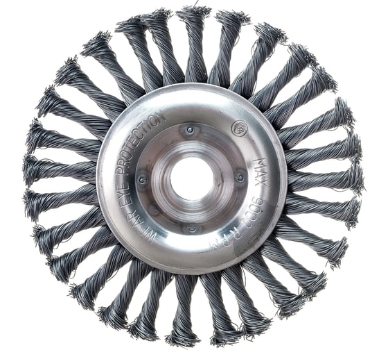 Изображение товара Щетка дисковая жгутовая METAL Standard (178x22.2 мм) D.BOR D22-MS-178-222-050