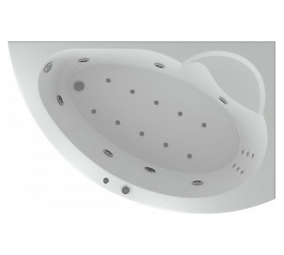 Изображение товара Акриловая ванна AQUATEK Аякс 2 вклеенный каркас AYK170-0000085 00000000302