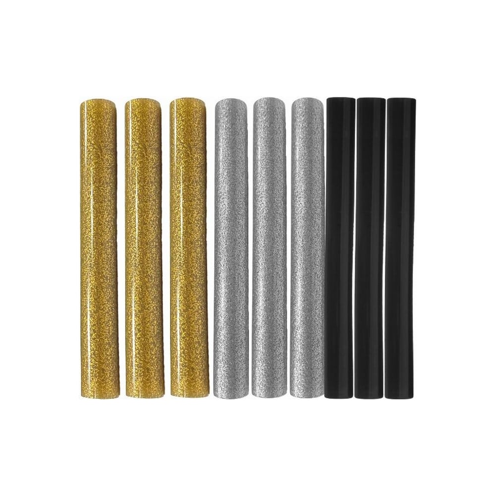 Изображение товара Клей термоплавкий стержневой 11х200 мм, набор 9 шт Mebax 00-00002833