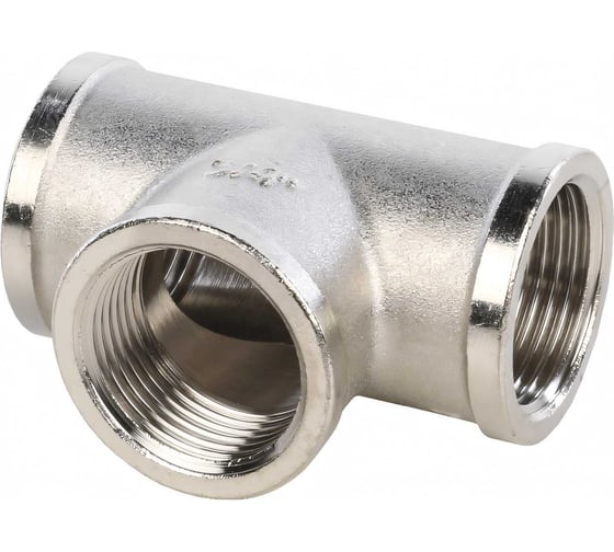 Изображение товара Никелированный тройник STOUT ВВ 3/4 SFT-0020-000034 RG008Q0QT0137H