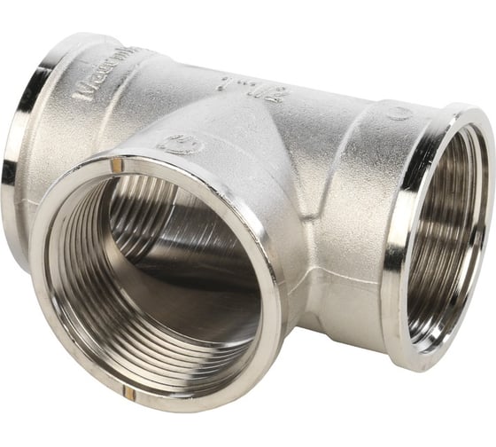 Изображение товара Никелированный тройник STOUT ВВ 1 1/2 SFT-0020-000112 RG008Q0QT06VVR