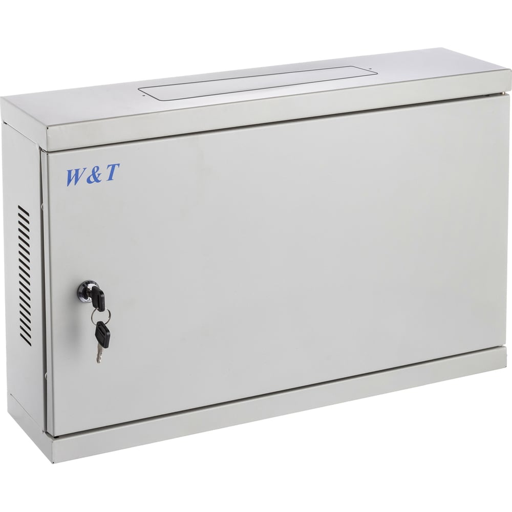 Изображение товара Настенный шкаф W&T 19 дюймов WT-2328-3U металловый серый для оборудования