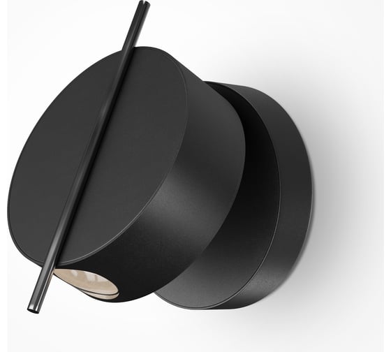 Изображение товара Настенный светильник (бра) MAYTONI nuance led 4w алюминий черный и латунь MOD180WL-L4B3K