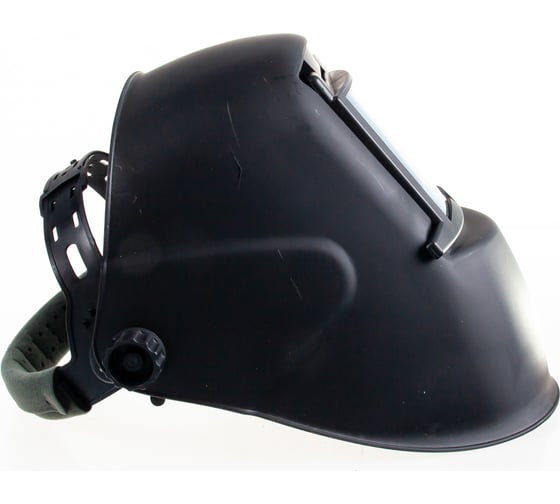 Изображение товара Маска сварщика FOXWELD ГЛАДИАТОР чёрная с откидным стеклом С5 5322