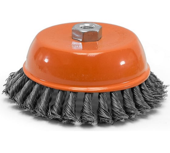 Изображение товара Щетка-крацовка чашка 150  мм, M14, стальная Pobedit 2128150