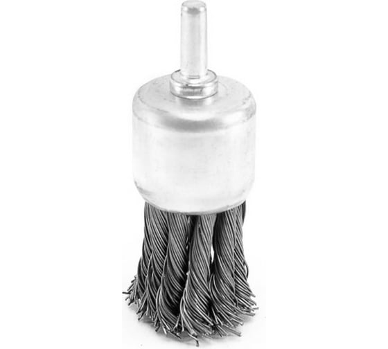 Изображение товара Щетка-крацовка чашка со шпилькой 30 мм, стальная Pobedit 2124030