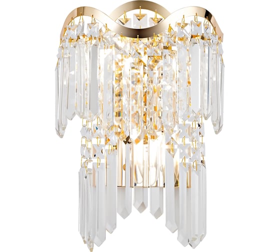 Изображение товара Настенный светильник (бра) MAYTONI gracia 2хe14x40w металл золото DIA201WL-02G