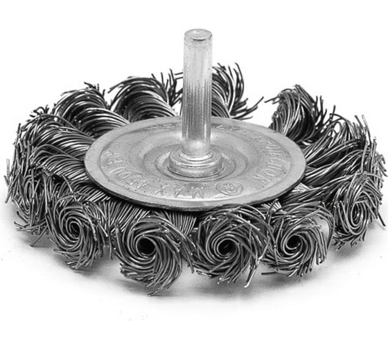 Изображение товара Щетка-крацовка плоская со шпилькой 75 мм, стальная Pobedit 2121075