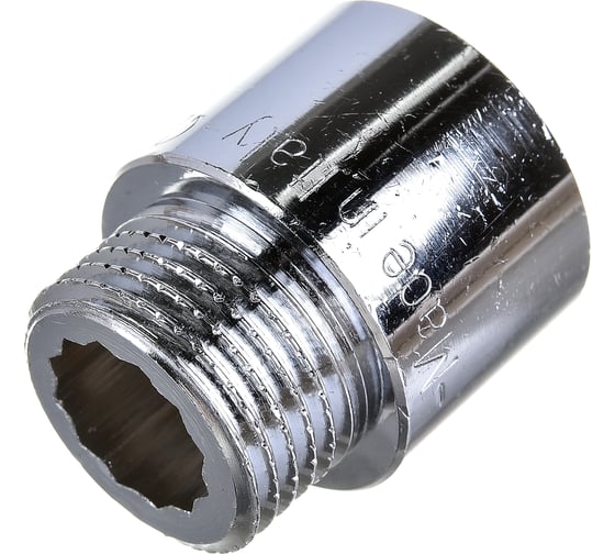 Изображение товара Хромированный удлинитель STOUT 1/2X20 SFT-0002-001220 RG008Q0O7A3RHV