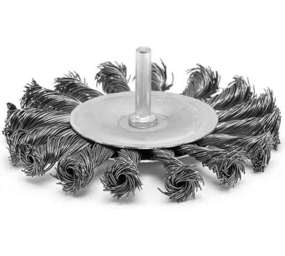 Изображение товара Щетка-крацовка плоская со шпилькой 100 мм, стальная Pobedit 2121100