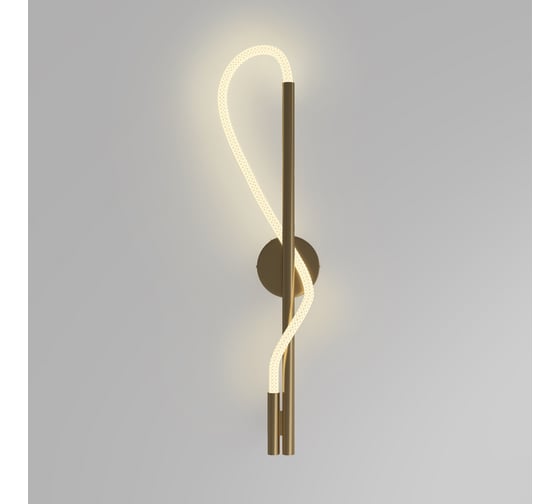 Изображение товара Настенный светильник (бра) MAYTONI tau led 13w алюминий золото MOD166WL-L12G3K