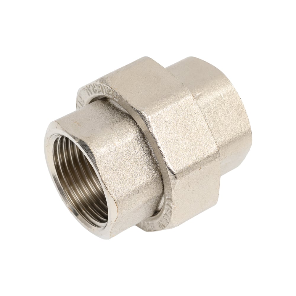 Изображение товара Американка STOUT ВВ никелированное 1 SFT-0034-000001 для внутреннего соединения фитинг