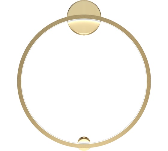Изображение товара Настенный светильник (бра) MAYTONI halo led 36w алюминий латунь MOD005WL-L22BSK1