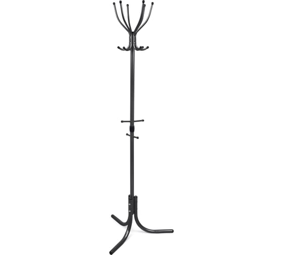 Изображение товара Напольная вешалка Nika Комфорт 6 крючков, черный ВК6