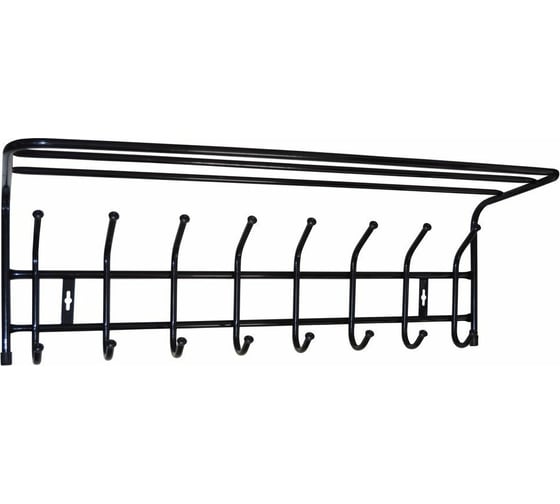 Изображение товара Настенная вешалка с полкой Nika 8 крючков ВП8/Ч