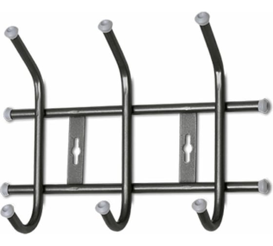 Изображение товара Настенная вешалка Nika 3 крючка ВНТ3/Ч