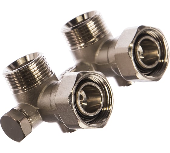 Изображение товара Узел нижнего подключения для однотрубной системы STOUT угловой 3/4 SVH 0003 000020 RG008Q0F4QC2QK