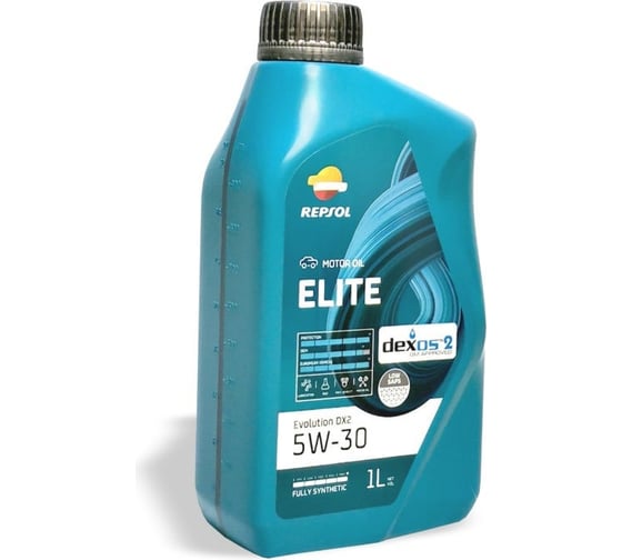 Изображение товара Моторное масло REPSOL elite evolution dx2 5w-30, 1 л 60126R